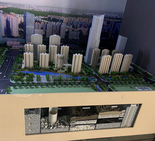 奇台县建筑模型
